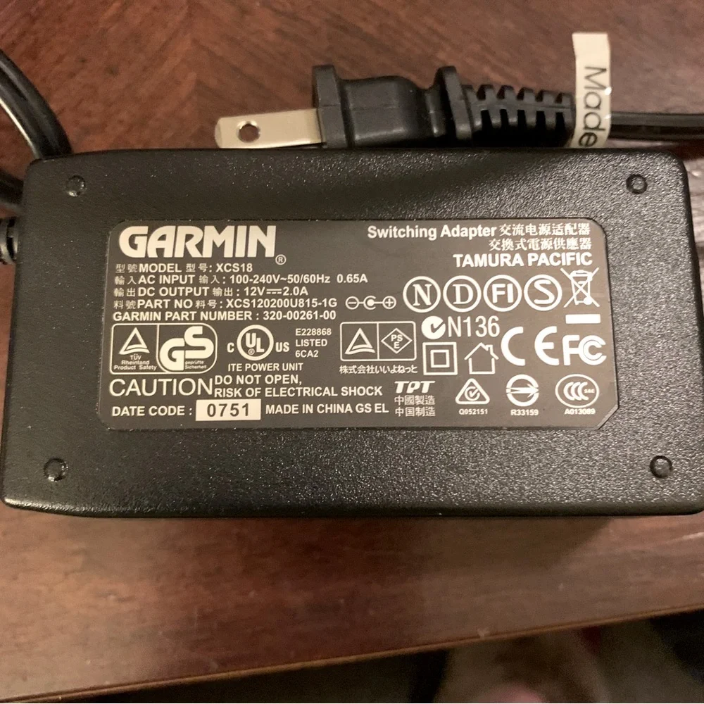 Garmin Switching Adapter XCS18A & 320-00261-00